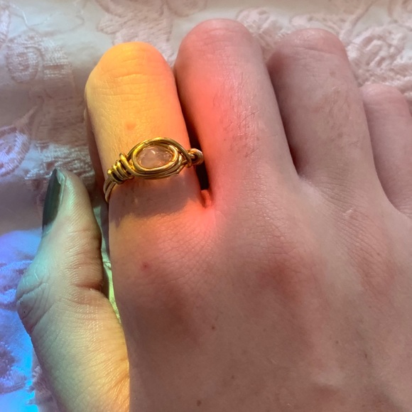 handmade crystal wire rings! - Picture 2 of 4